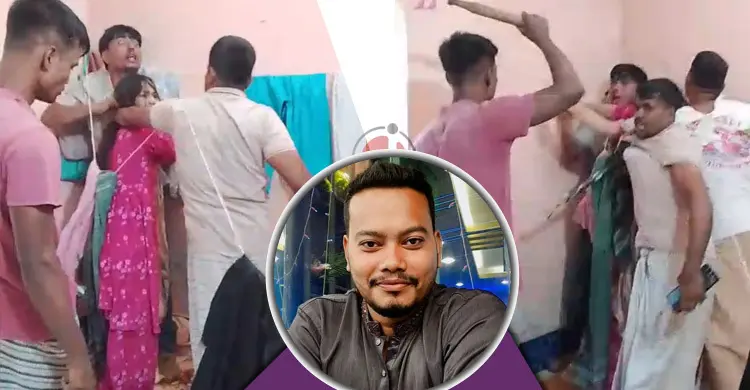 আত্মীয়ের বাসায় বেড়াতে আসা দম্পতিকে মারধর, কৃষকদল নেতা আটক