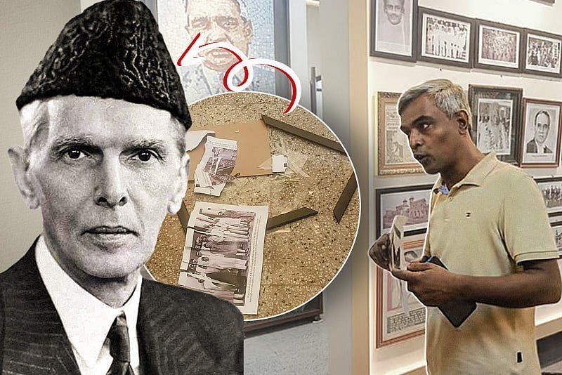 ডাকসু সংগ্রহশালায় জিন্নাহর ছবি, ছিঁড়ে ফেললেন ঢাবি শিক্ষার্থী