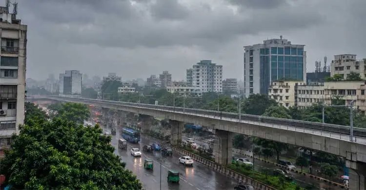 ঢাকায় মেঘলা আকাশ, হালকা বৃষ্টির পূর্বাভাস
