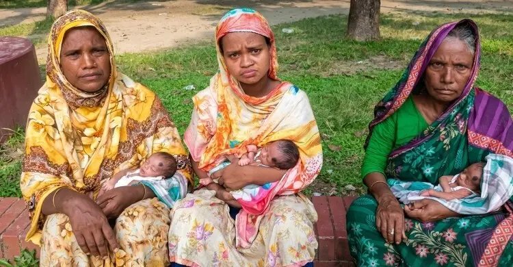 একসঙ্গে তিন সন্তানের জন্ম, খরচ নিয়ে দুশ্চিন্তায় পরিবার
