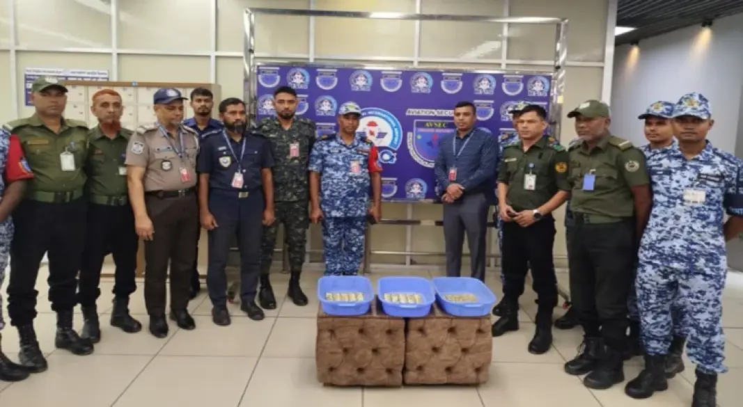 শাহজালালের কার্গো হোলে মিললো দুবাই থেকে আসা ৪৫ কোটির ১৬০টি স্বর্ণের বার!