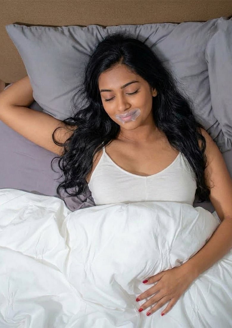 মাউথ টেপিং: ঘুমের সময় মুখে টেপ লাগানোর এই অদ্ভুত ট্রেন্ড কি উপকারী নাকি ঝুঁকিপূর্ণ?
