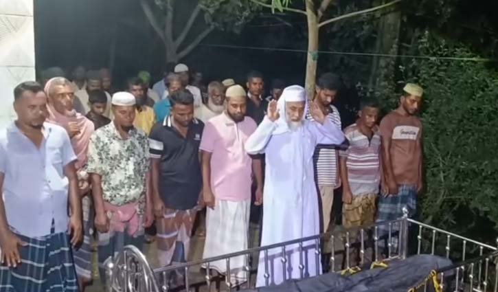 শ্যামনগরে এমপি গাজী নজরুলের দ্বিতীয় স্ত্রীর দাফন সম্পন্ন