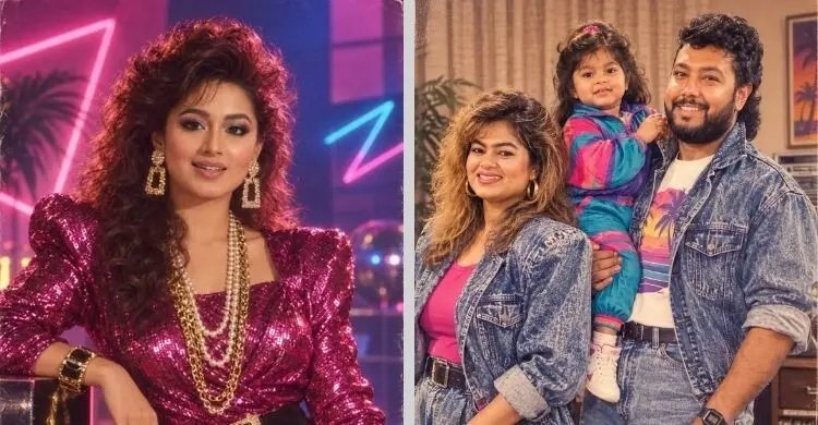 ৮০-র দশকে সবার চুল কি কোকড়া ছিল? এআইয়ের ছবির রহস্য কী