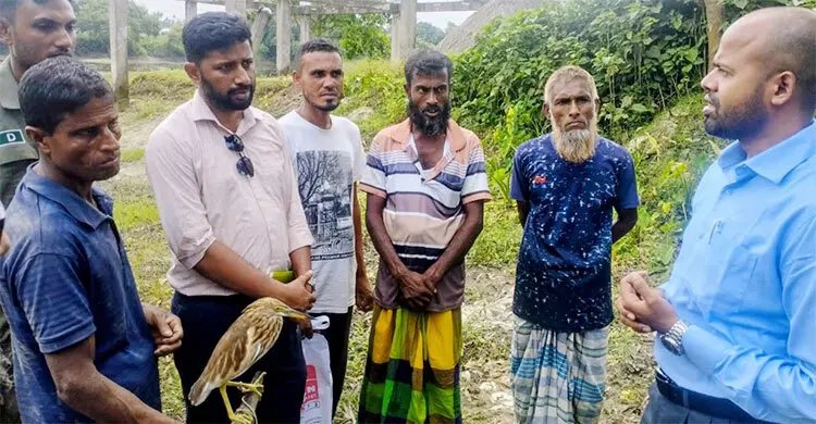 বক শিকার করায় ৭ দিনের কারাদণ্ড, জরিমানা ৫০ টাকা
