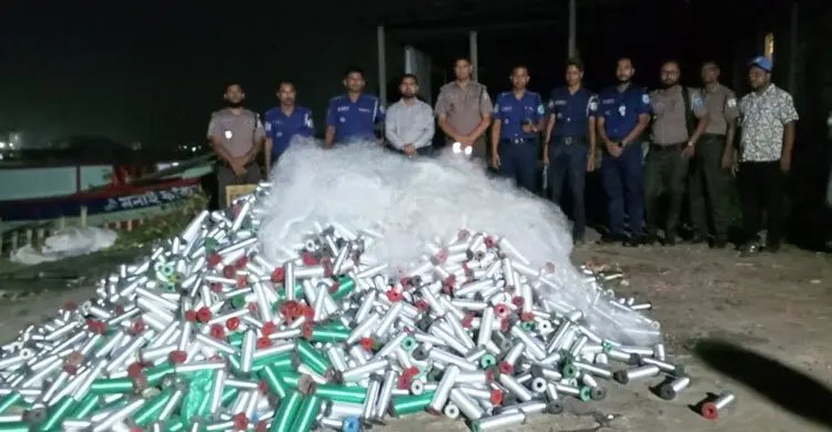 কারেন্ট জালের কারখানায় অভিযানে ৪২ হাজার রিল জব্দ