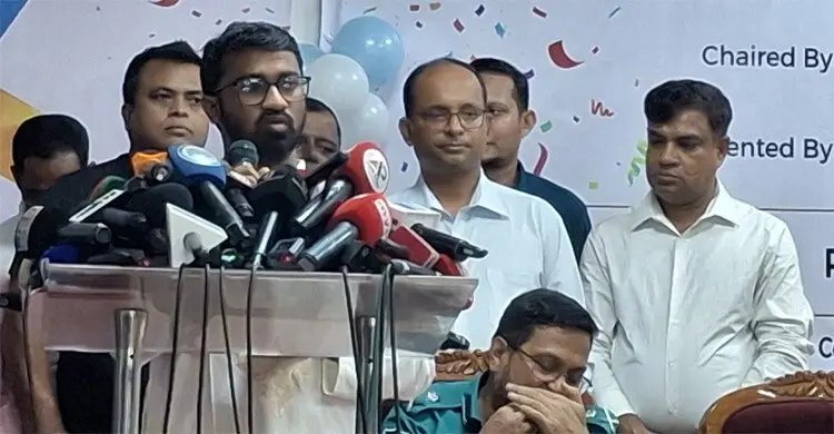 লংমার্চ না করে সরকারের সঙ্গে আলোচনায় বসার আহ্বান রাশেদ খাঁনের