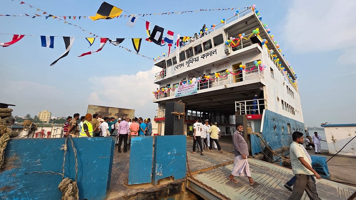 নারায়ণগঞ্জের সঙ্গে ভোলার নৌপথে নতুন দুয়ার খুলল