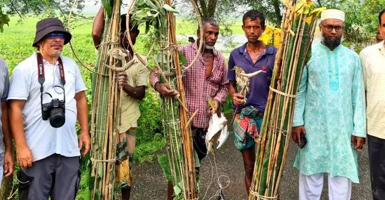 নকলায় পাখি শিকারের সরঞ্জামসহ ১০ বক উদ্ধার