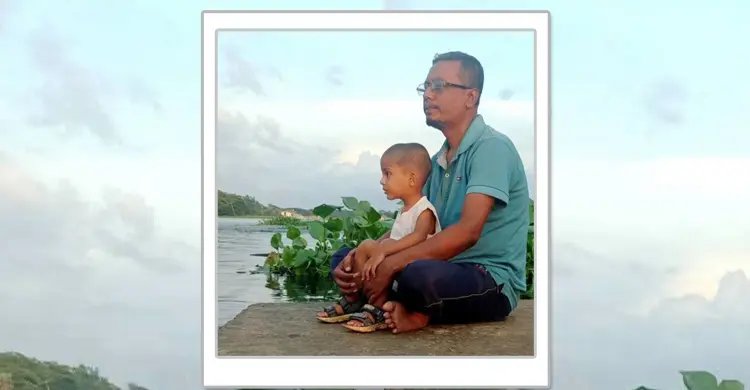 স্ত্রীর মৃত্যুর শোক না কাটতেই পুকুরে ডুবে প্রাণ গেল ছেলের