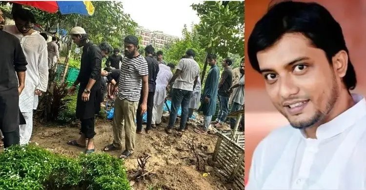 উত্তরায় সমাহিত হলেন নির্মাতা মারুফ হোসেন সজীব