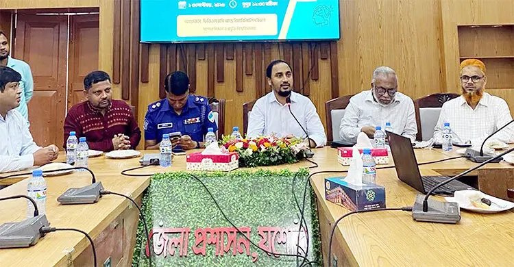 যশোরে ফিজিওথেরাপি কেন্দ্র স্থাপনে জমি বরাদ্দের আশ্বাস ডিসির